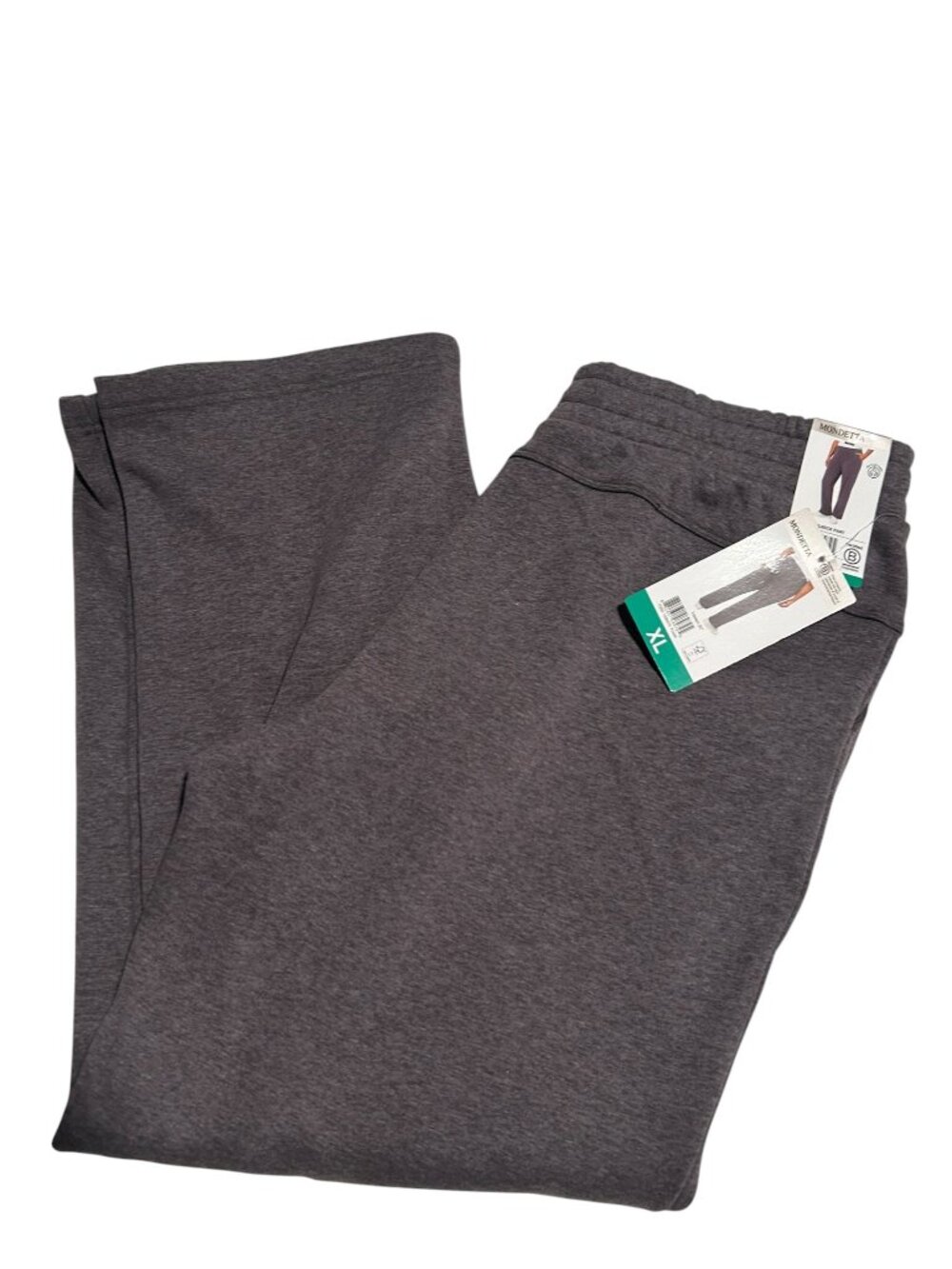 Mondetta Mens Open Leg Joggers NWT